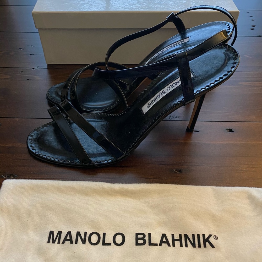 Manolo Blahnik black heel